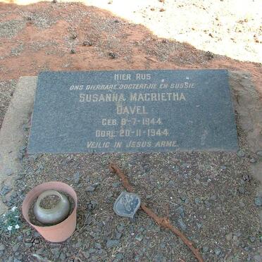 DAVEL Susanna Margrietha 1944-1944