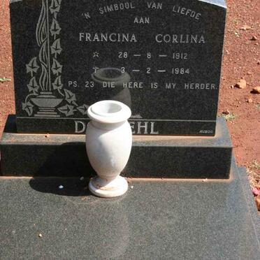 DORHMEHL Andries Christian 1913-1991 &amp; Francina Corlina 1912-1984