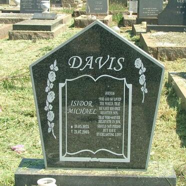 DAVIS Isidor Michael 1925-2005