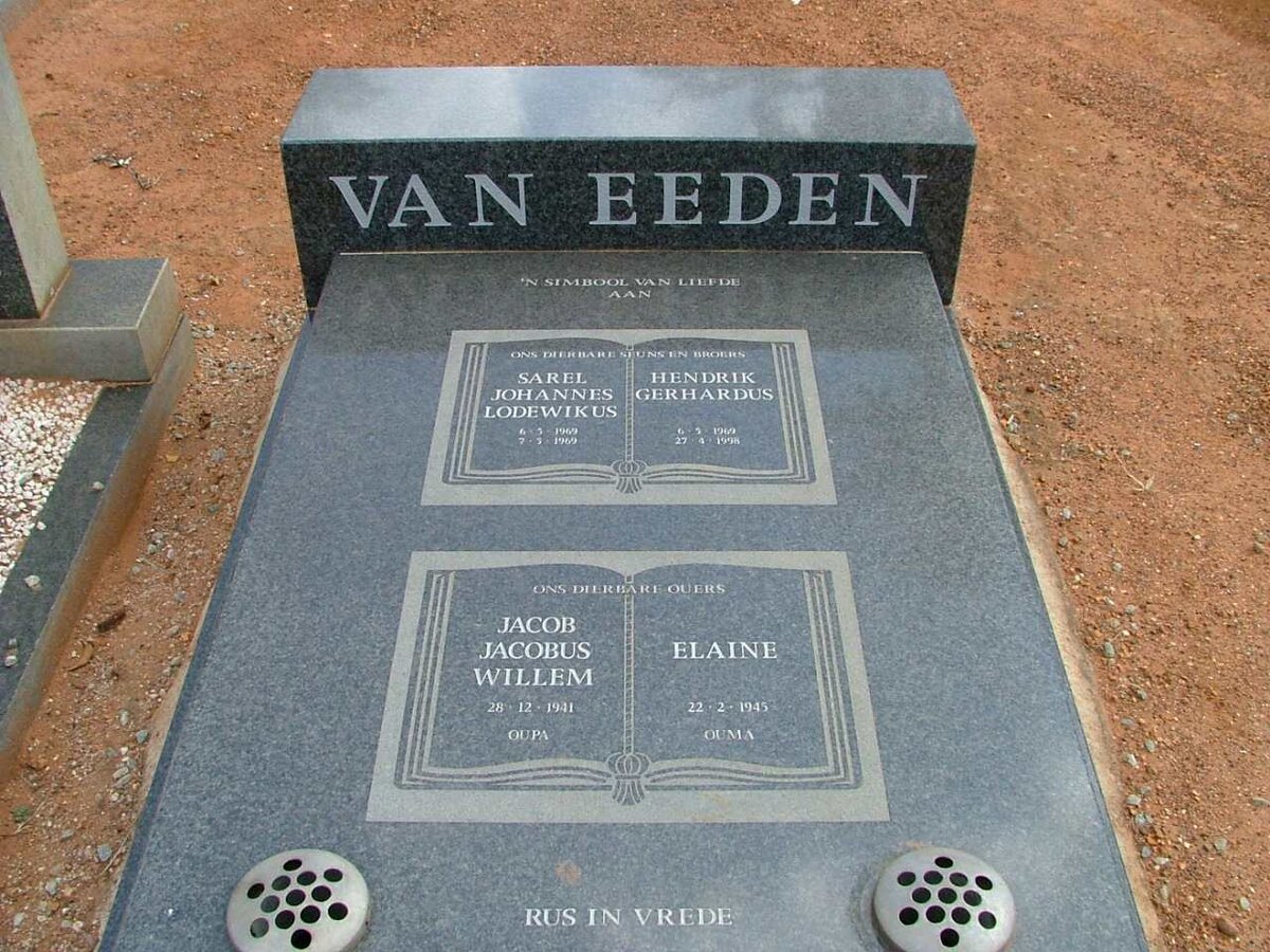 EEDEN, van