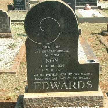 EDWARDS Non 1904-1979