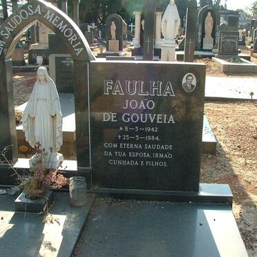 FAULHA Joao De Gouveia 1942-1984