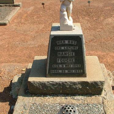 FOUCHE Hansie 1943-1943