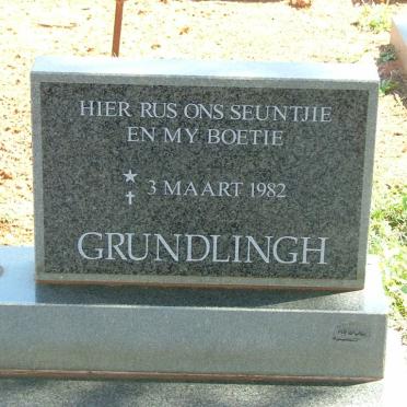 GRUNDLINGH Baba 1982-1982