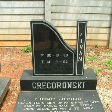 GREGOROWSKI Ivan 1989-1992