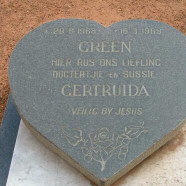 GREEN Gertuida 1969-1969