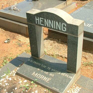 HENNING Morné 1980-1980