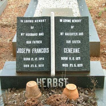 HERBST Joseph Francois 1946-1973 :: HERBST Ceneane 1971-1973