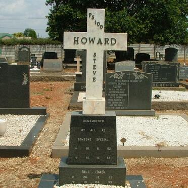 HOWARD Bill 1923-1998 :: HOWARD Steve 1962-1982