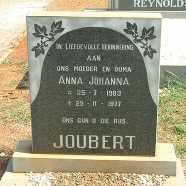 JOUBERT Anna Johanna 1903-1977