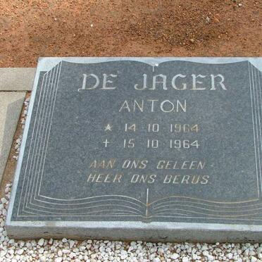 JAGER  Anton, de 1964-1964