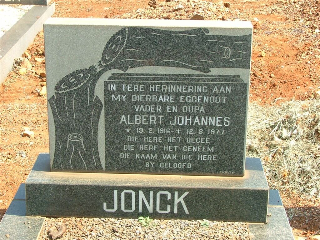 JONCK Albert Johannes 1916-1977