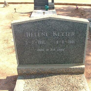 KEYTER Helene 1951-1961