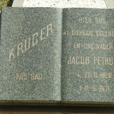 KRUGER Jacob Petrus 1926-1971