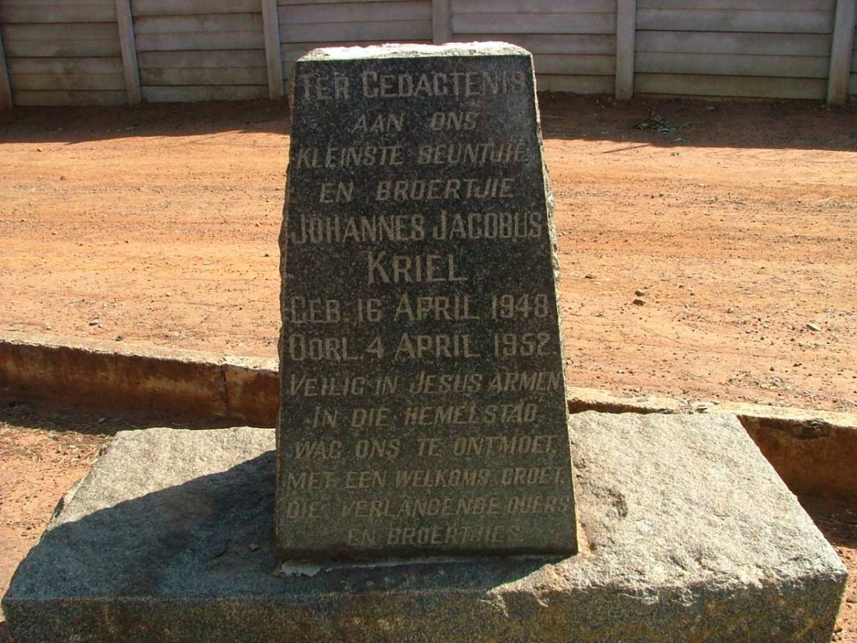 KRIEL Johannes Jacobus 1948-1952