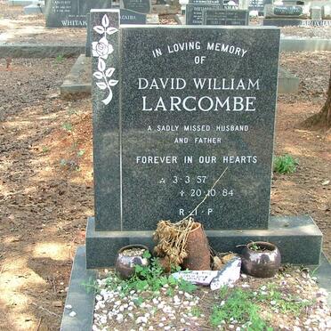 LARCOMBE David William 1957-1984