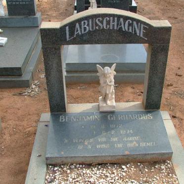LABUSCHAGNE Benjamin Gerhardus 1972-1974
