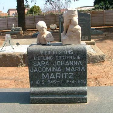 MARITZ Sara Johanna Jacomina Maria 1945-1946