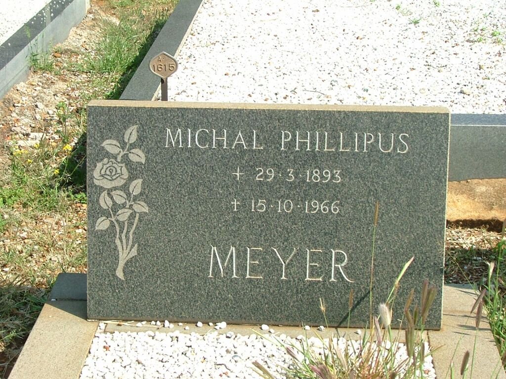 MEYER Michal Phillipus 1893-1966