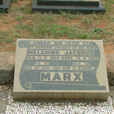 MARX Melchior Jacobus 1895-1962