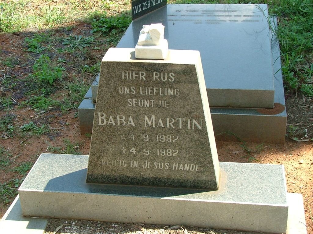 MARTIN Baba 1982-1982