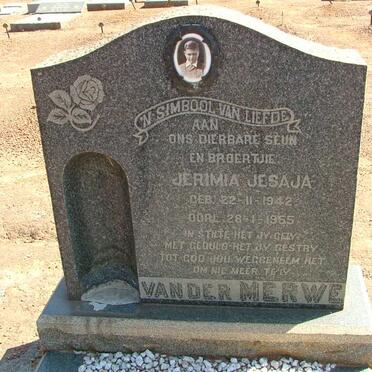 MERWE Jerimia Jesaja, van der 1942-1955