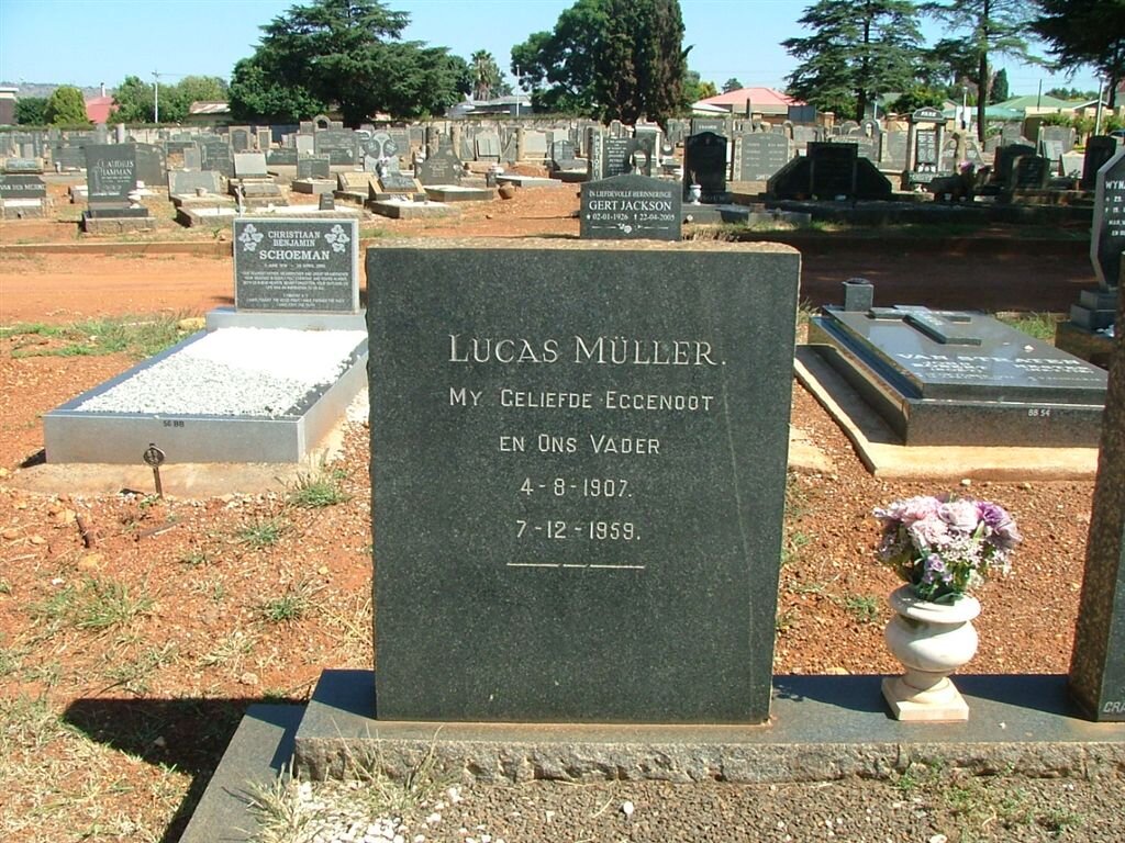 MÜLLER Lucas 1907-1959