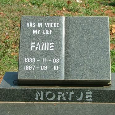 NORTJÉ Fanie 1938-1997