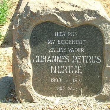 NORTJE Johannes Petrus 1903-1971