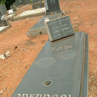 ODENDAAL Alida Claudina 1916-1986