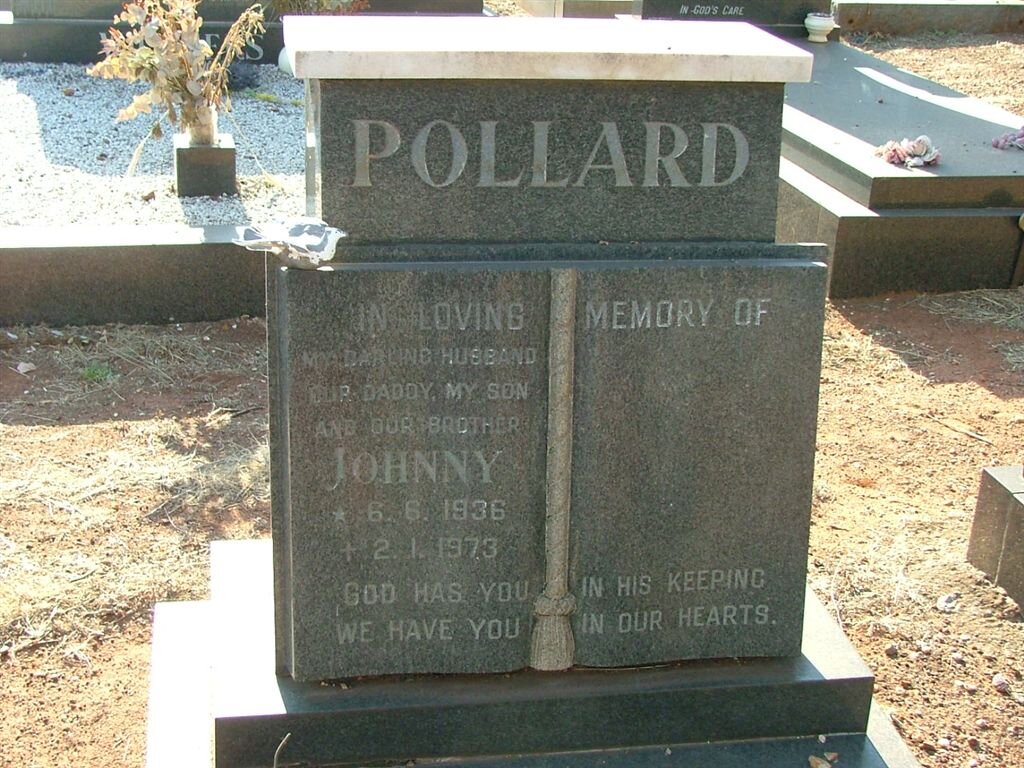 POLLARD Johnny 1936-1973