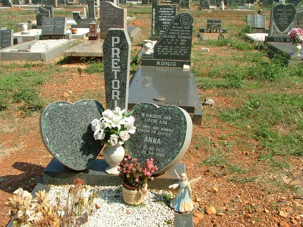 PRETORIUS Anna 1972-1999