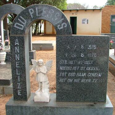 PLESSIS Annelize, du 1975-1975