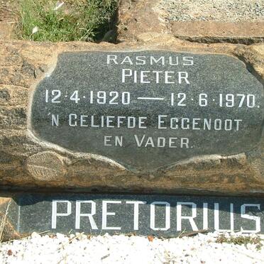 PRETORIUS Rasmus Pieter 1920-1970