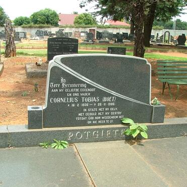 POTGIETER Cornelius Tobias 1936-1986