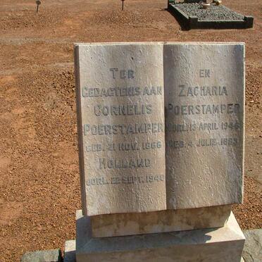 POERSTAMPER Cornelis 1866-1940 :: POERSTAMPER Zacharia 1883-1946