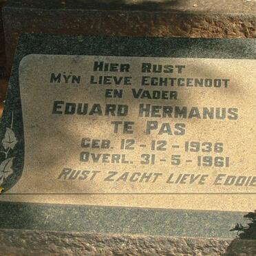PAS Eduard Hermanus, te 1936-1961