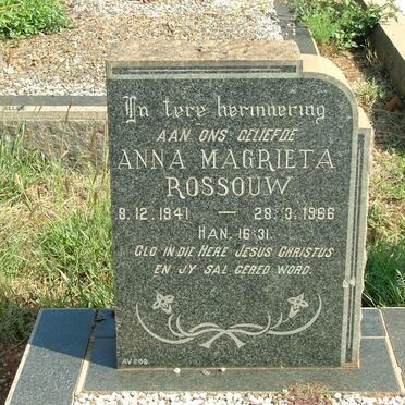 ROSSOUW Anna Magrieta 1941-1966