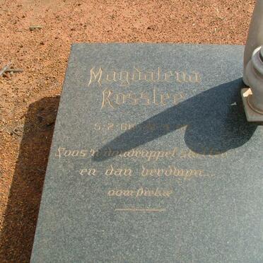 ROSSLEE  Magdalena 1966-1968