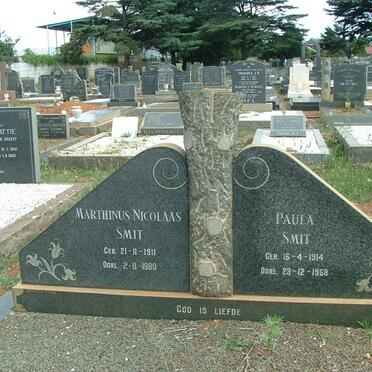 SMIT Marthinus Nicolaas 1911-1980 &amp; Paula 1914-1968