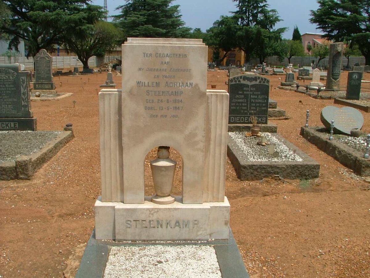 STEENKAMP Willem Adriaan 1894-1947