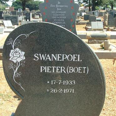 SWANEPOEL Pieter 1933-1971