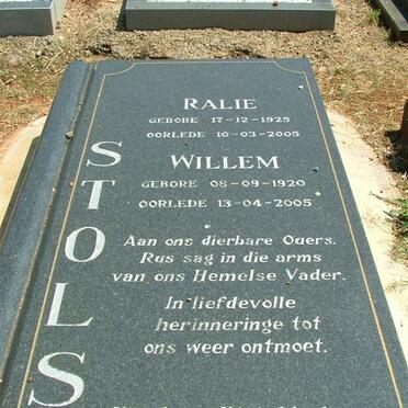 STOLS Willem 1920-2005 &amp; Ralie 1925-2005