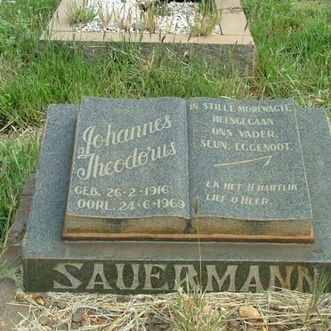 SAUERMANN Johannes Theodorus 1916-1969
