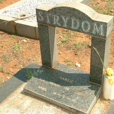 STRYDOM Hansie 1980-1980