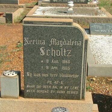 SCHOLTZ Nerina Magdelena 1946-1965