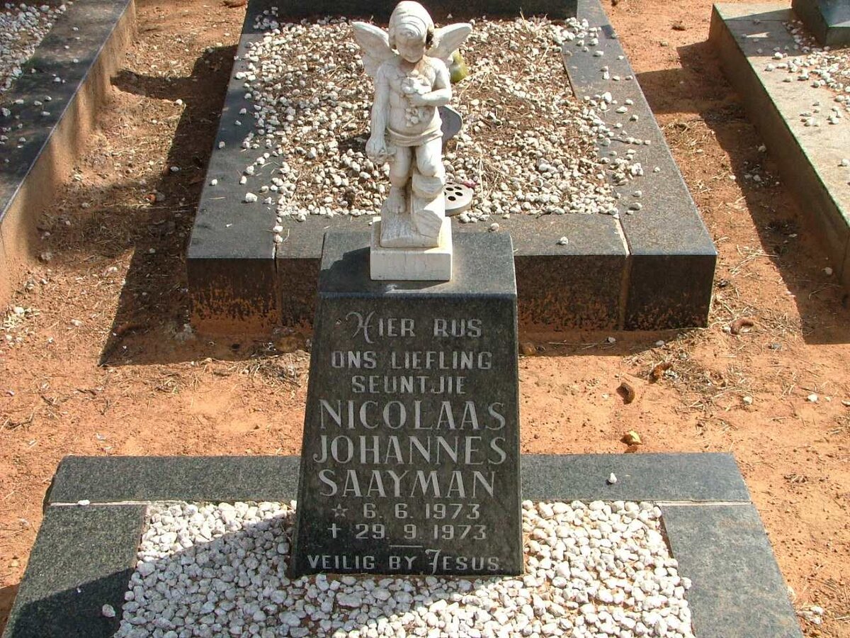 SAAYMAN Nicolaas Johannes 1973-1973