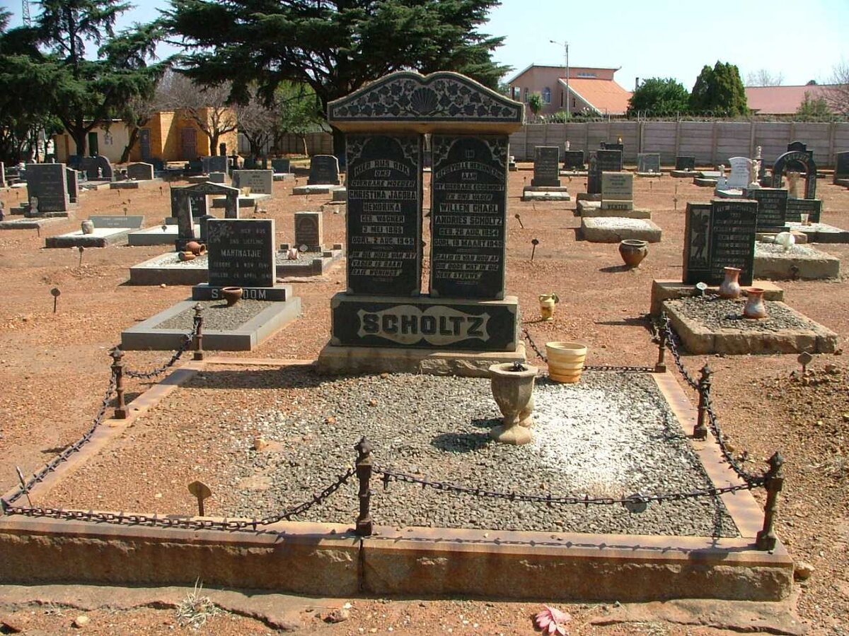 SCHOLTZ Willem Charl Andries 1854-1940 &amp; Christina Jacoba Hendrika WAGNER 1865-1945