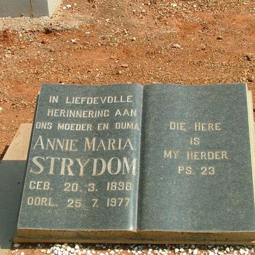 STRYDOM Annie Maria 1898-1977