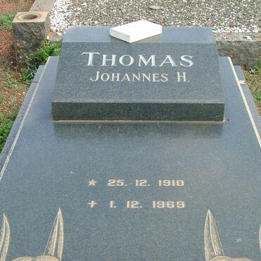 THOMAS Johannes H. 1910-1969